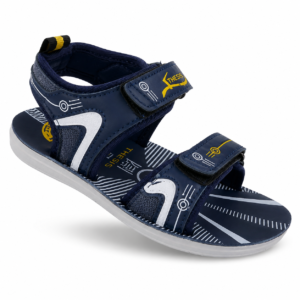 Dual-Strap Sports Sandals – Navy Blue