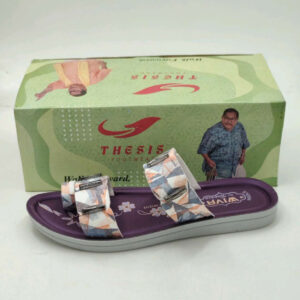 Twin-Buckle Print Slide (Multi)